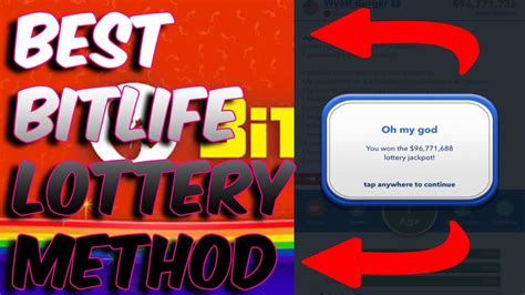 odds of winning lottery in bitlife
